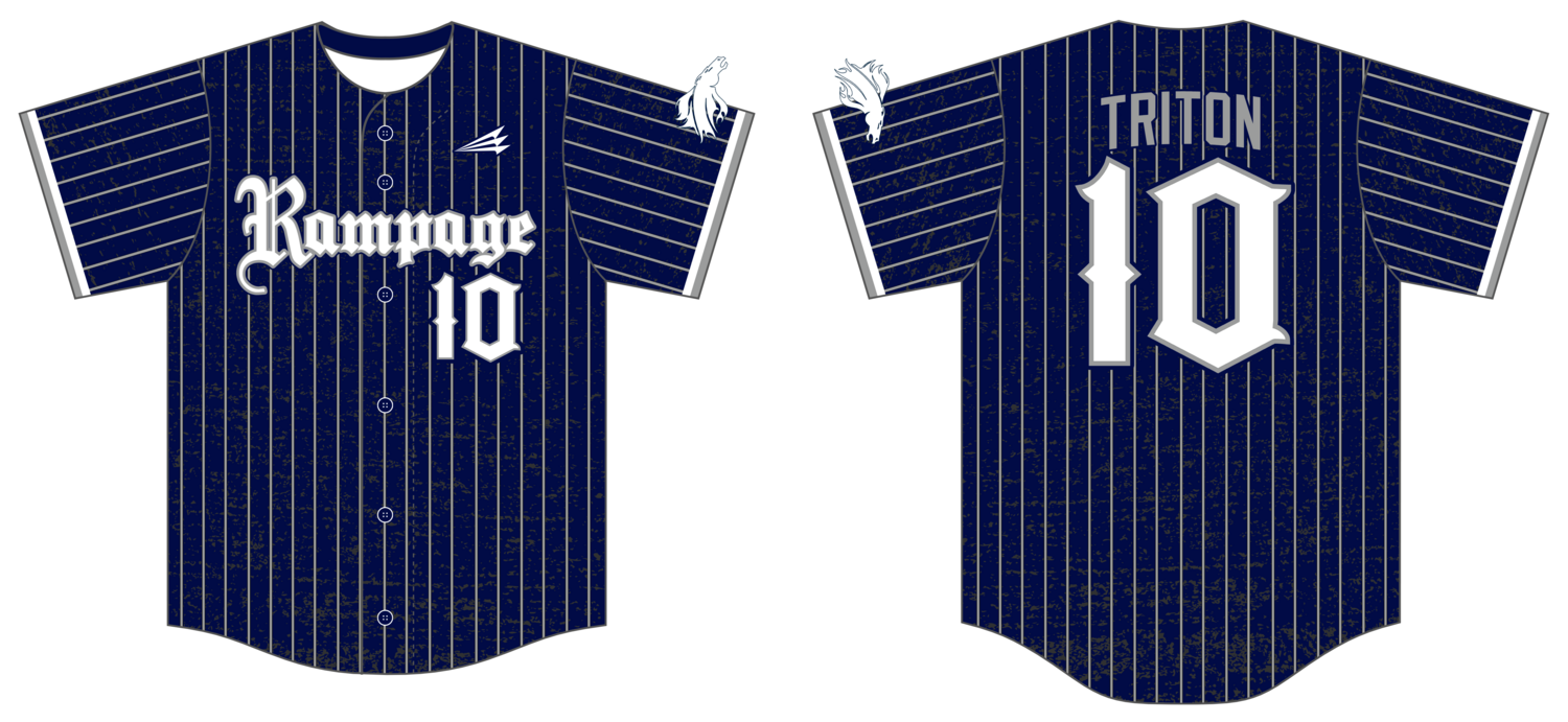 BOLINGBROOK RAMPAGE Custom HexaFlex Baseball Jersey #J1C