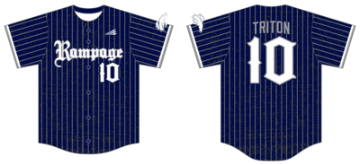 BOLINGBROOK RAMPAGE Custom HexaFlex Baseball Jersey #J1C