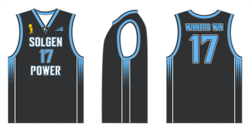 Solgen Power Custom HexaFlex Basketball Jersey #J5B