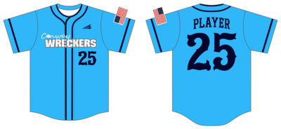 Conway Wreckers Custom NanoDri Baseball Jersey #J3