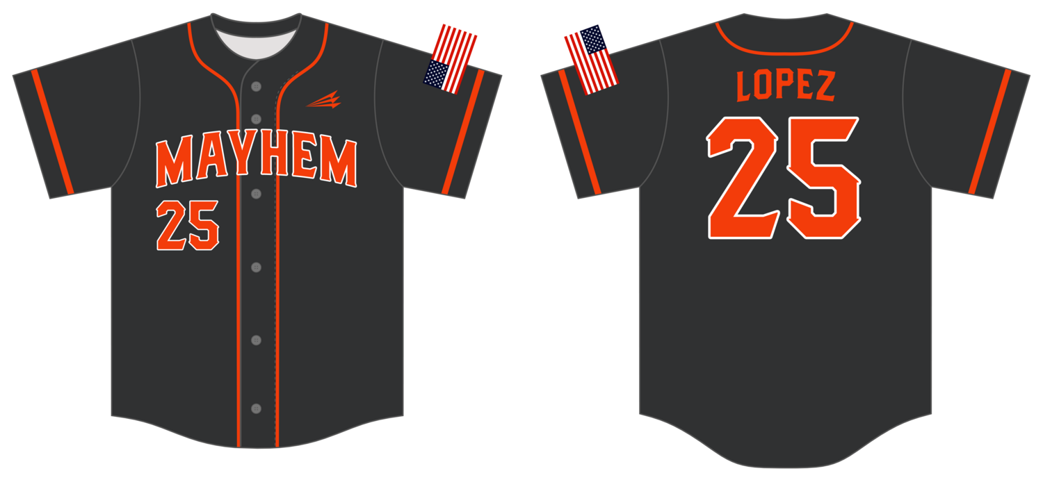 Mayhem Custom HexaFlex Baseball Jersey #J7C