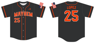 Mayhem Custom HexaFlex Baseball Jersey #J7C