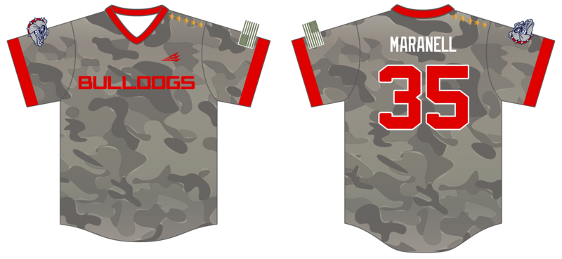 Briarcliffe Bulldogs Custom HexaFlex Baseball Jersey #J3