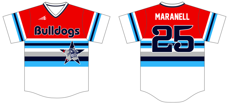 Briarcliffe Bulldogs Custom HexaFlex Baseball Jersey #J1