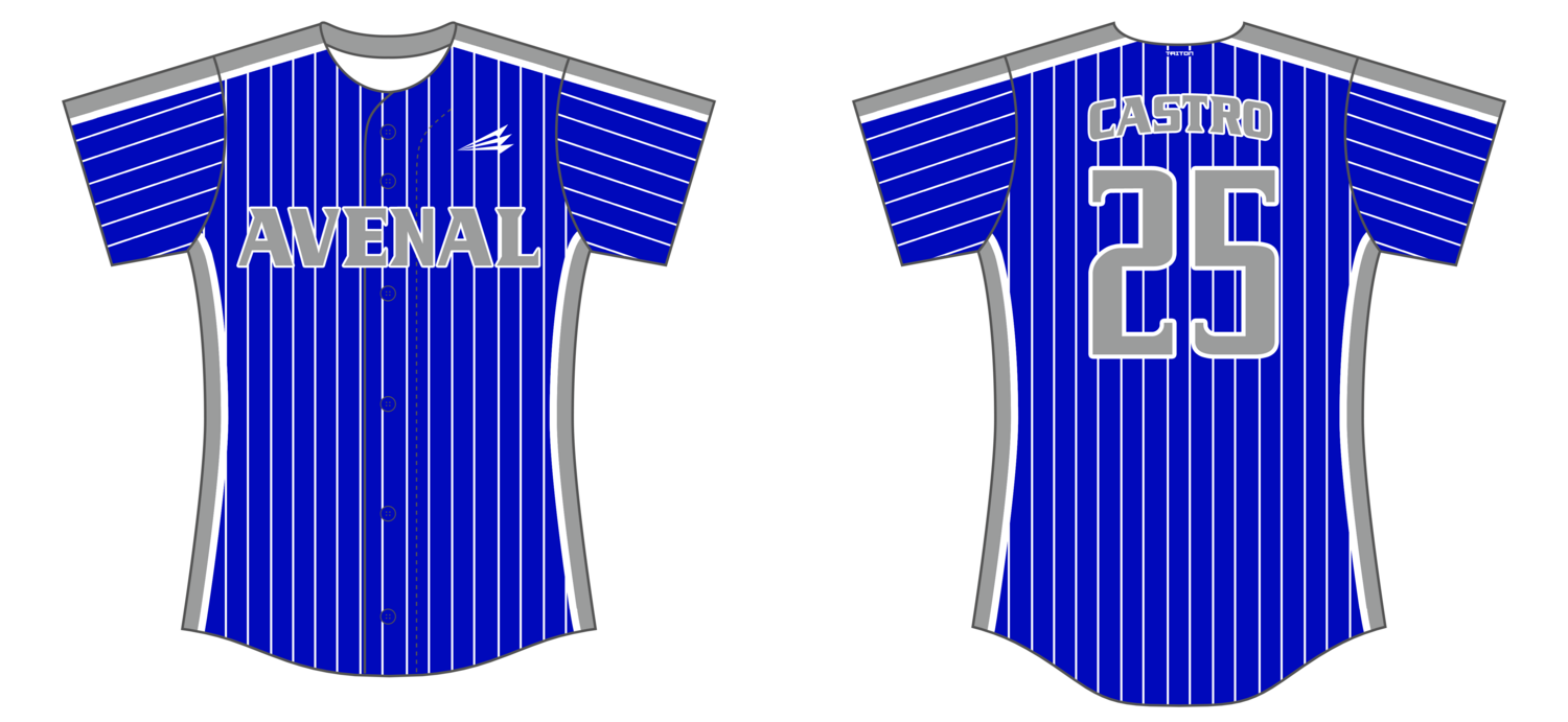 Avenal Youth Softball  Custom NanoDri Jersey #J2b