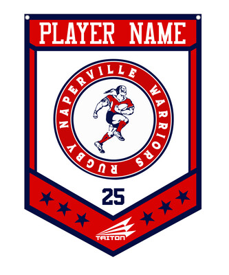 Naperville Warriors RFC Custom Banner #CB1
