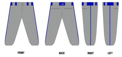 Santa Cruz Shock Custom Elite Softball Pant #FP2