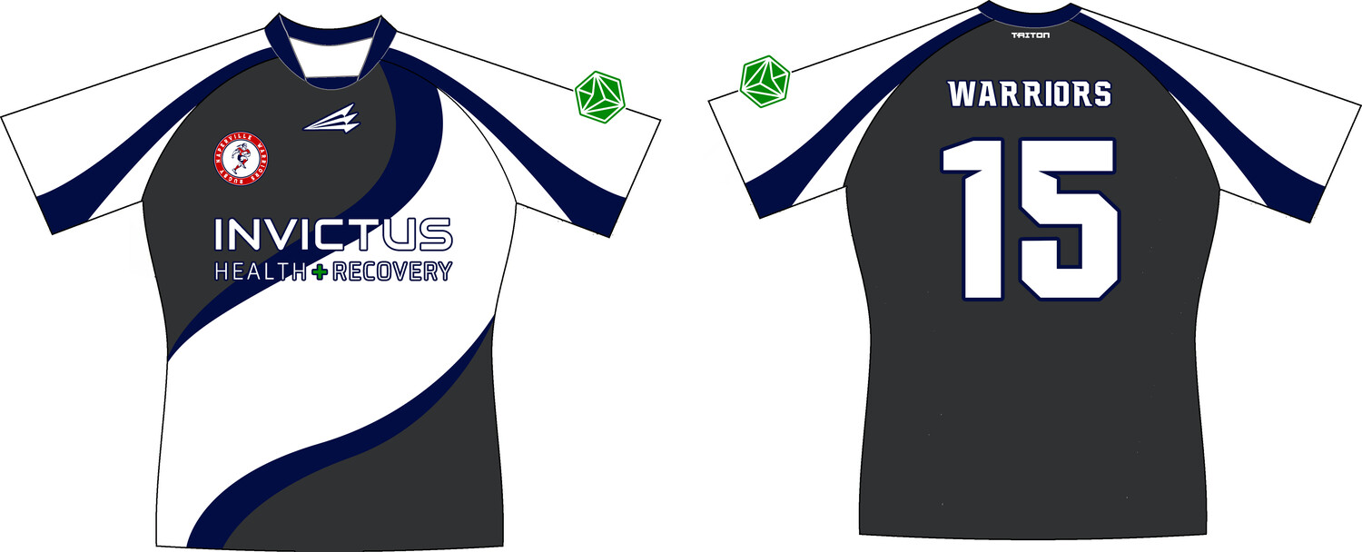 Naperville Warriors RFC Custom Classic Rugby Jersey #J3c