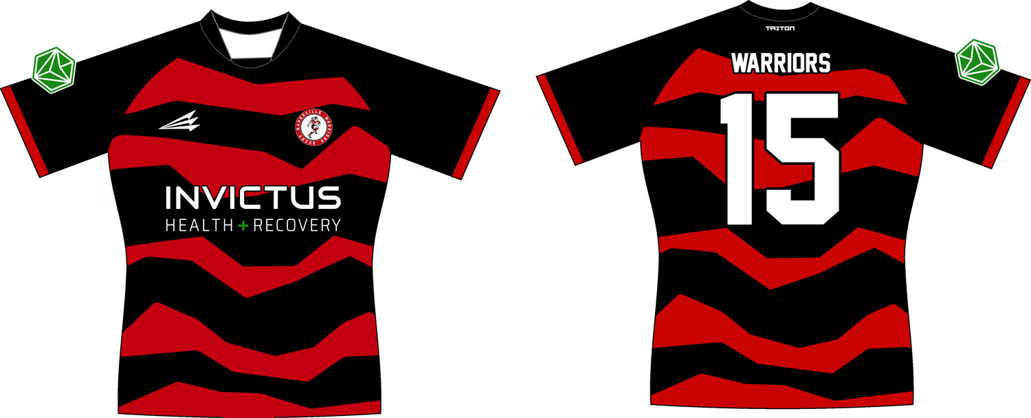 Naperville Warriors RFC Custom Classic Rugby Jersey #J4a