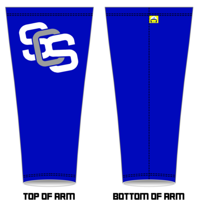 Santa Cruz Shock Baseball Custom Arm Sleeve #AS1