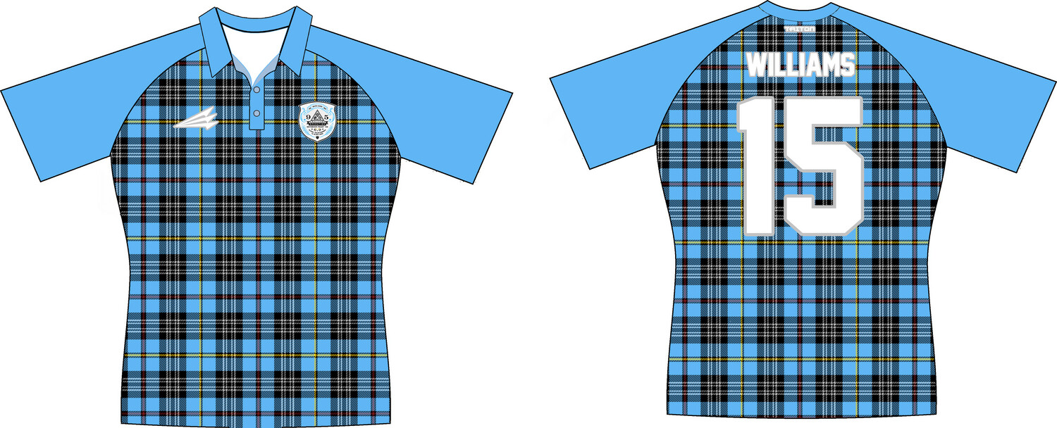 Delta &#39;95 Custom NanoDri Rugby Jersey #J3b