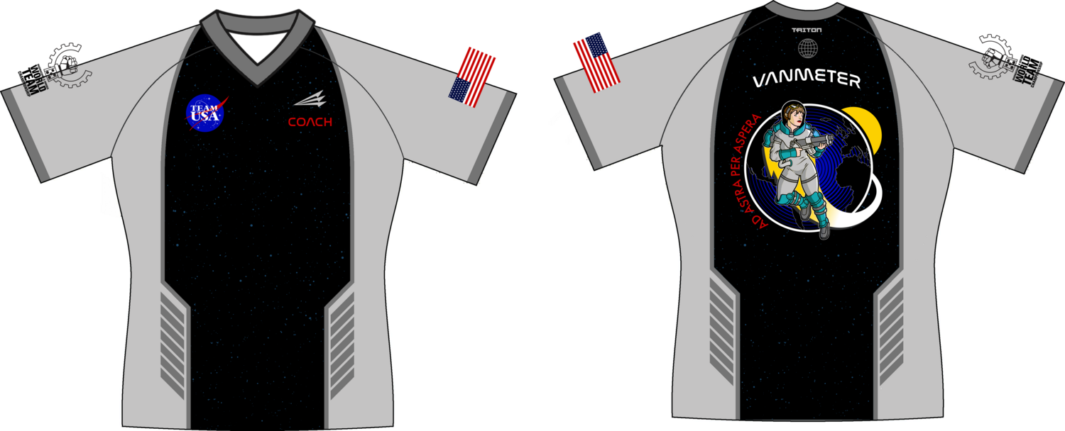 Team USA WMH Custom Pro-Premier Rugby Jersey #J4g