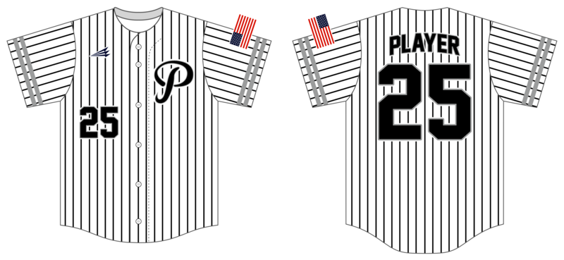 Mid Penn Prospects Custom HexaFlex Baseball Jersey #J7