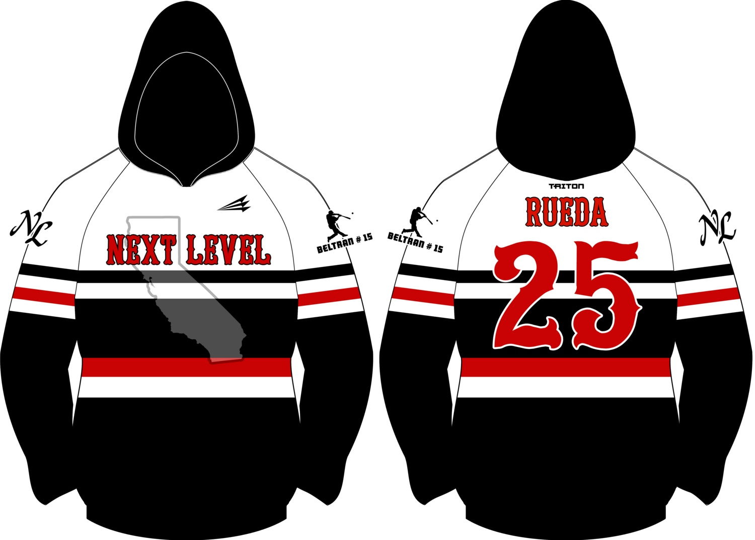Next Level Custom Vulcan Hoodie #VH1B
