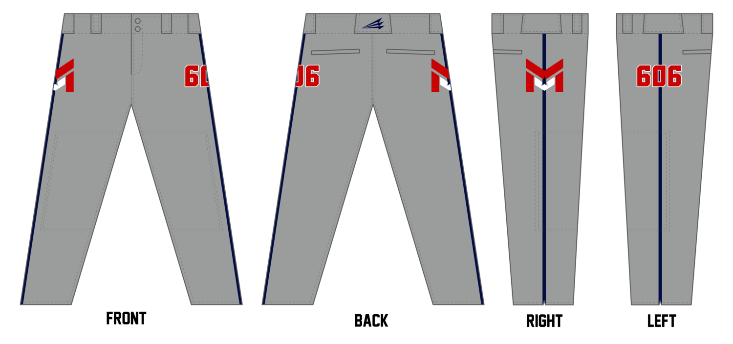 606 Mavericks Custom Relaxed Baseball Pant #BP1B