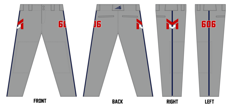 606 Mavericks Custom Relaxed Baseball Pant #BP1B