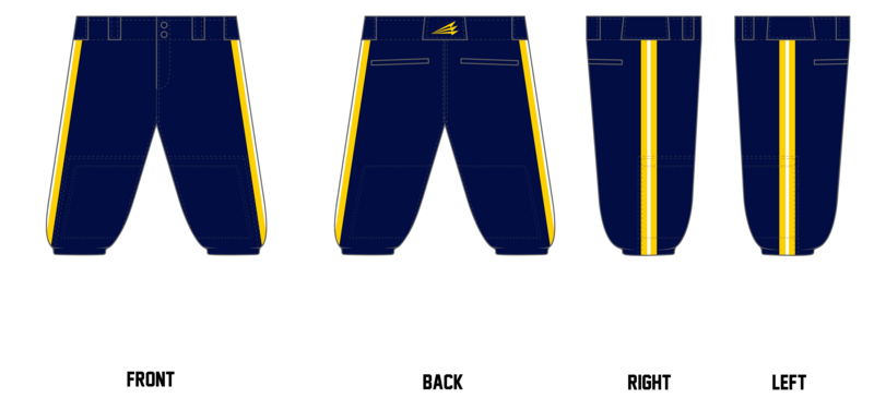 Norwalk Pony Custom Knicker Baseball Pant #BP2