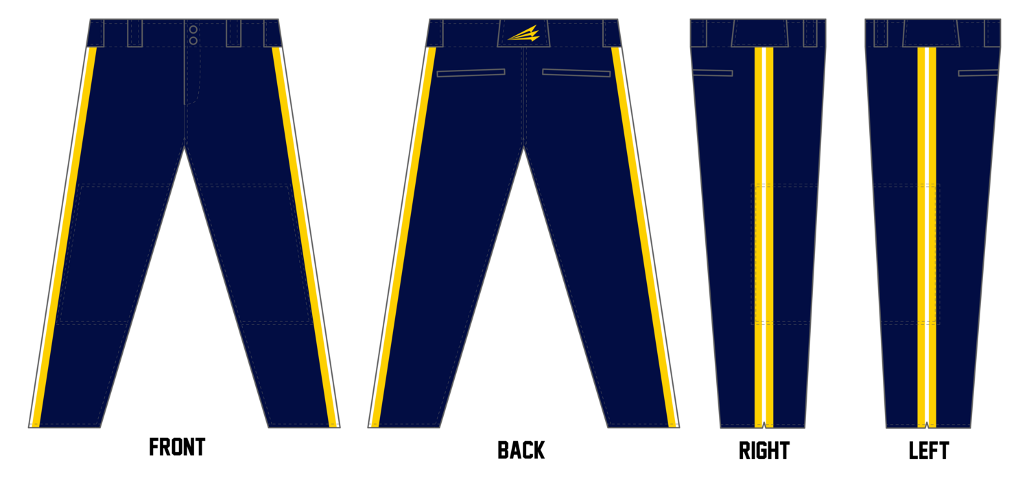 Norwalk Pony Custom Relaxed Baseball Pant #BP2B