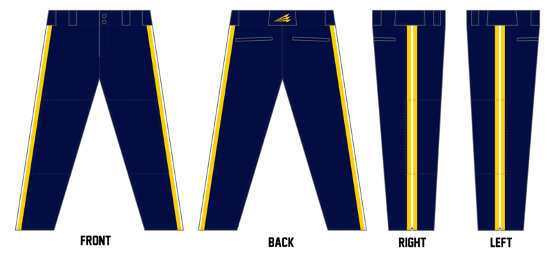 Norwalk Pony Custom Relaxed Baseball Pant #BP2B