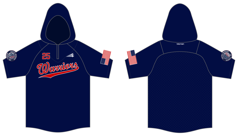 Foothill Warriors Custom Batting Practice Jacket #BPJ1