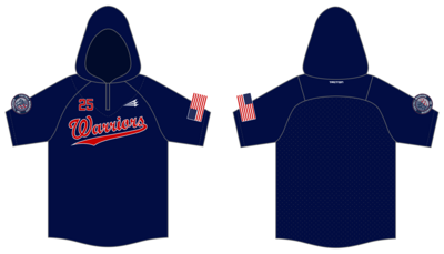 Foothill Warriors Custom Batting Practice Jacket #BPJ1