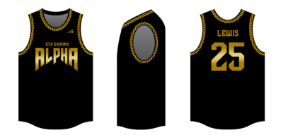 Alpha Phi Alpha Fraternity Custom NanoDri Basketball Jersey #J3