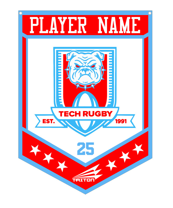 Louisiana Tech Rugby Custom Banner #CB1