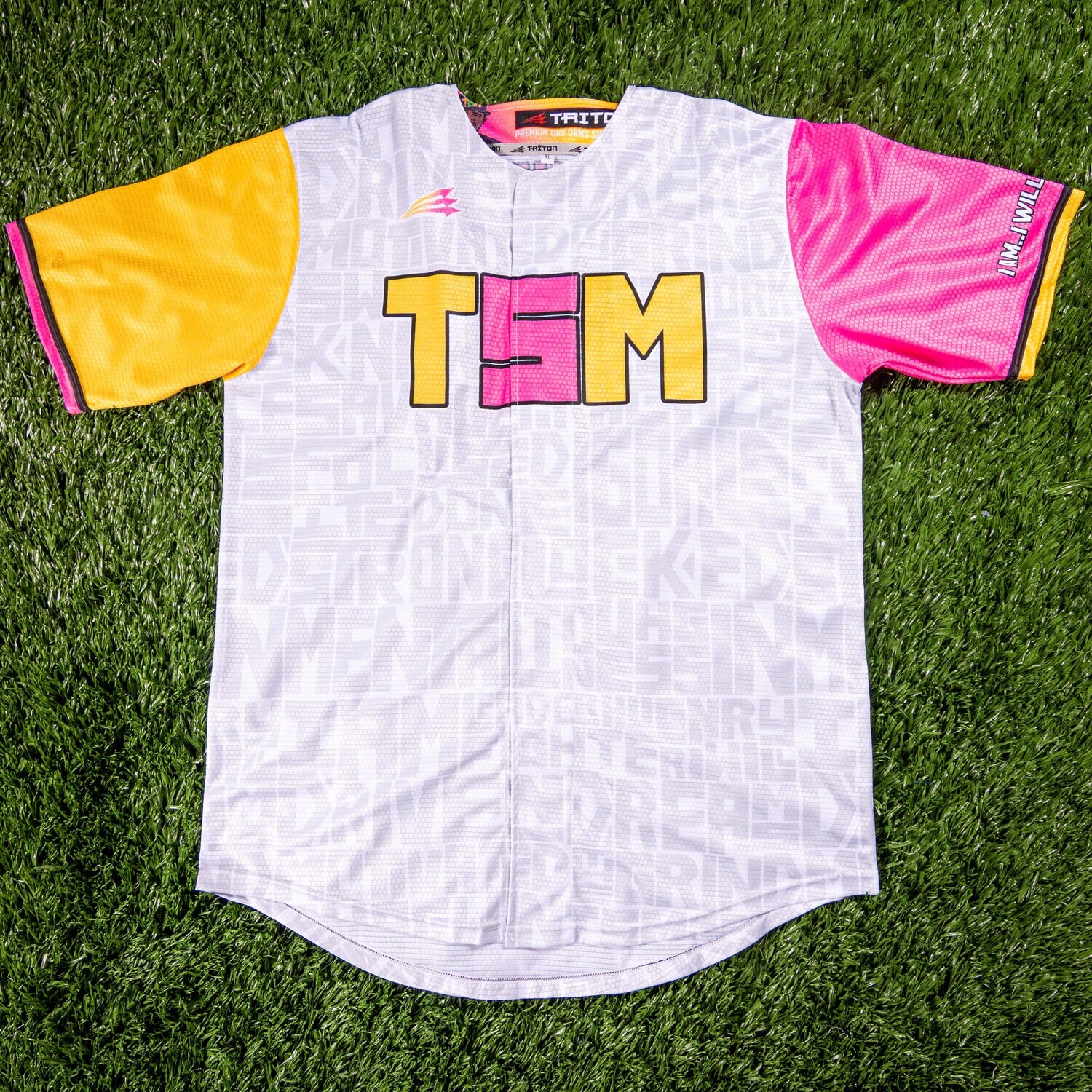CJ Beatty Official Custom HexaFlex Baseball Jersey #J1