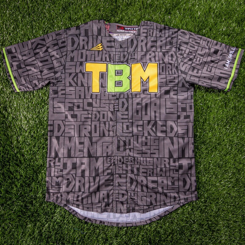 CJ Beatty Official Custom HexaFlex Baseball Jersey #J2