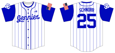 Gennies Custom HexaFlex Baseball Jersey #J2
