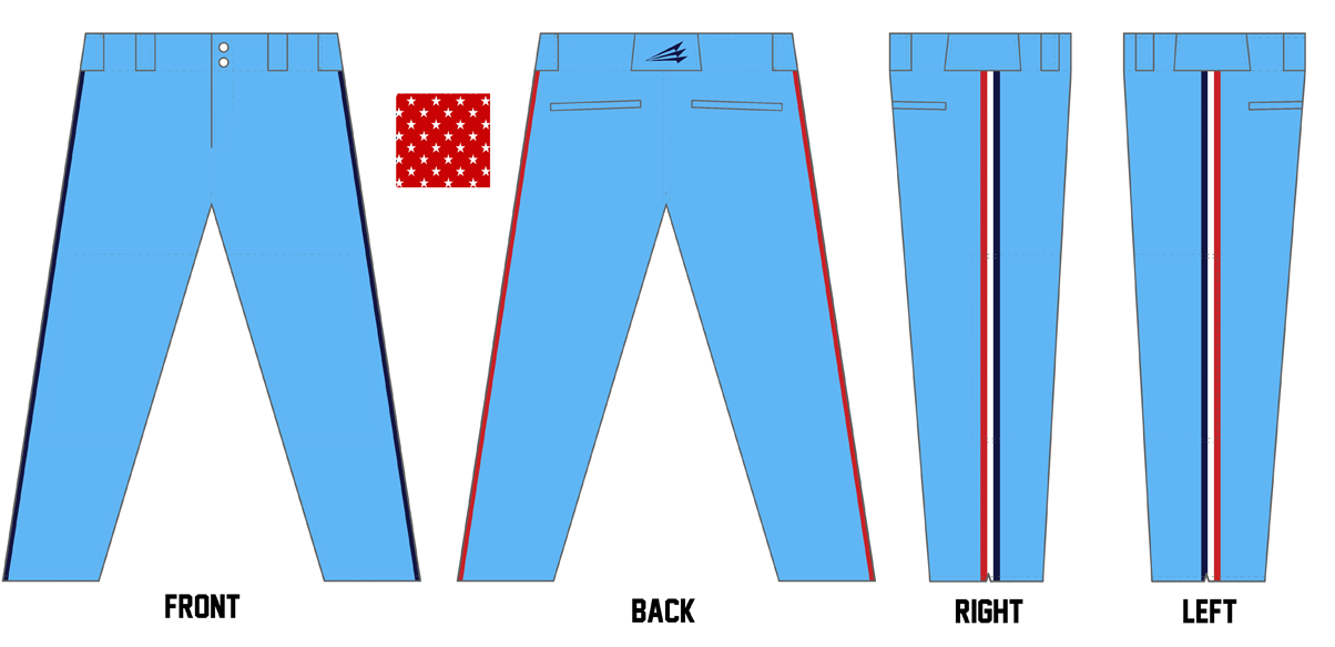 Spartans Custom Relaxed Baseball Pant #BP13E