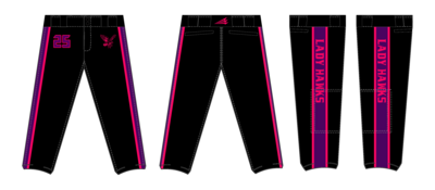 Citrus Lady Hawks Custom Elite Softball Pant #FP1b