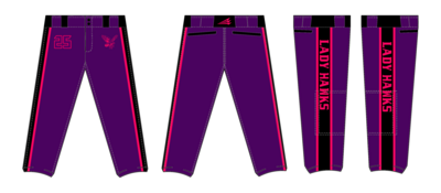 Citrus Lady Hawks Custom Elite Softball Pant #FP1c
