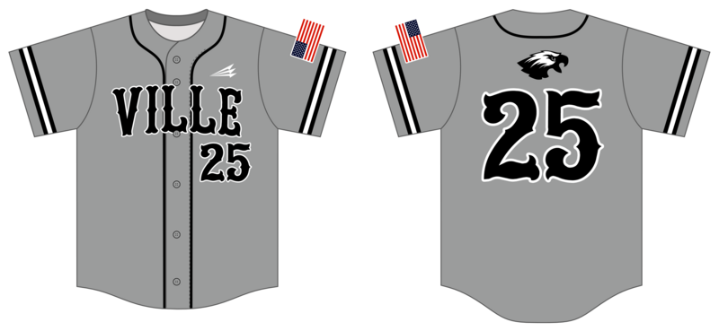 Huntsville Eagles Custom NanoDri Baseball Jersey #J1F