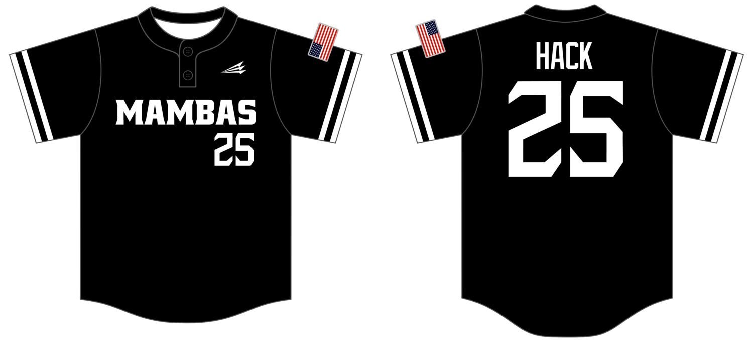 Mambas Baseball Custom NanoDri Baseball Jersey #J1D