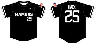 Mambas Baseball Custom NanoDri Baseball Jersey #J1D