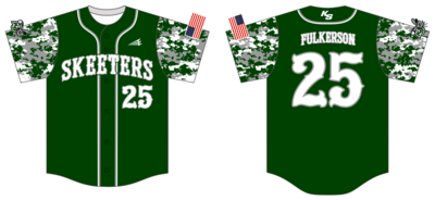Kingwood Skeeters Custom HexaFlex Baseball Jersey #J1B