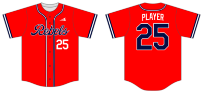 EDH Rebels Custom HexaFlex Baseball Jersey #J3B