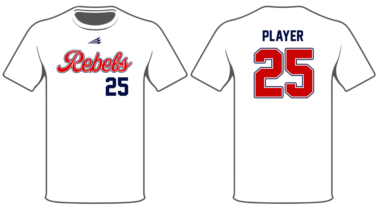 EDH Rebels Custom HyperTee #HT1B