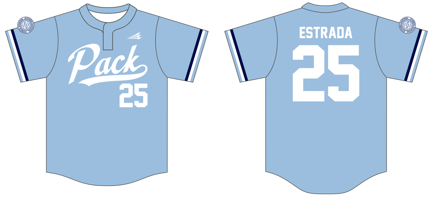 SoCal Wolfpack Custom NanoDri Baseball Jersey #J2C
