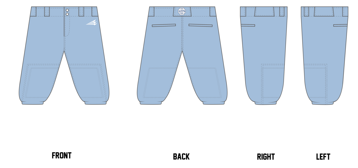 SoCal Wolfpack Custom Kicker Baseball Pant #BP2B