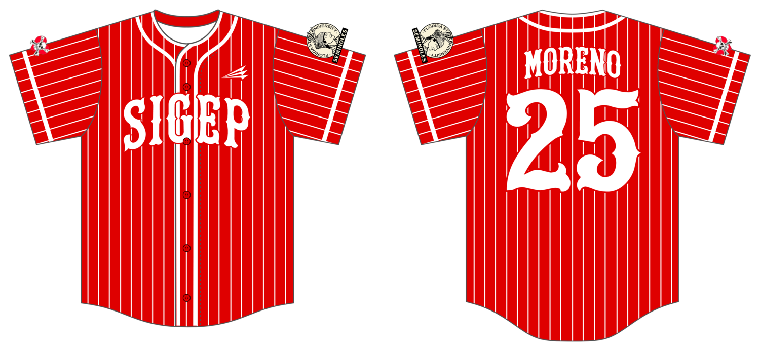 SigEp Custom HexaFlex Baseball Jersey #J2