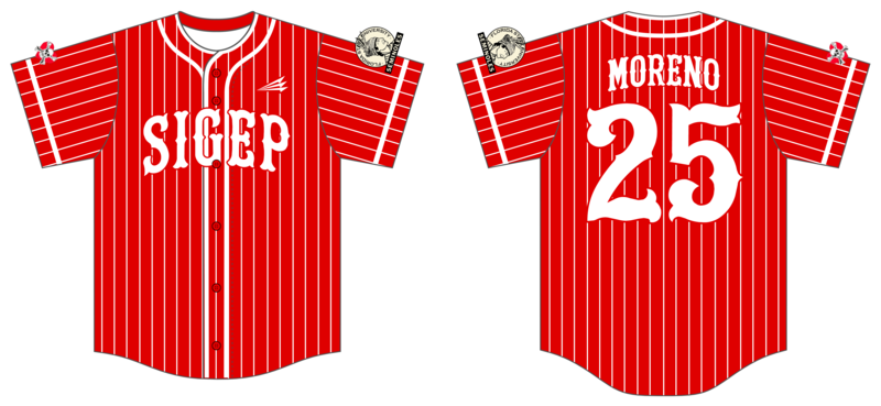 SigEp Custom HexaFlex Baseball Jersey #J2