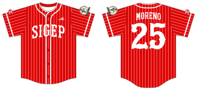 SigEp Custom HexaFlex Baseball Jersey #J2