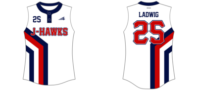 Urbandale J-Hawks Custom HexaFlex Softball Jersey #J2b