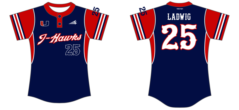 Urbandale J-Hawks Custom HexaFlex Softball Jersey #J3c