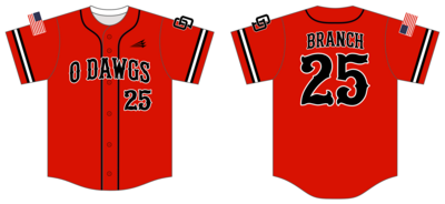 O Dawgs Custom HexaFlex Baseball Jersey #J11