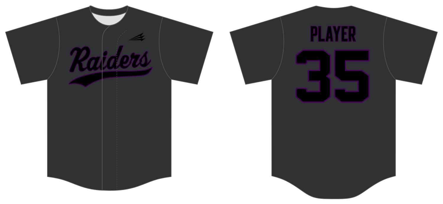 Raiders Custom HexaFlex Baseball Jersey #J5