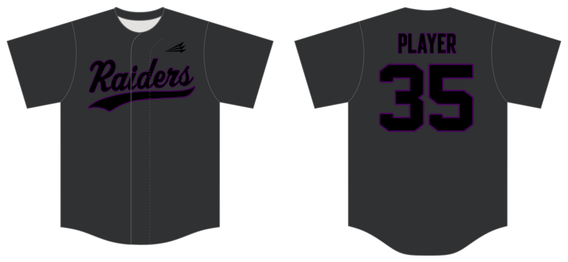 Raiders Custom HexaFlex Baseball Jersey #J5