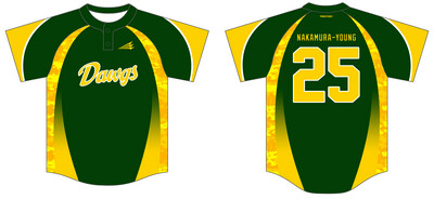 Hawaii Bulldogs Custom NanoDri Baseball Jersey #J2a